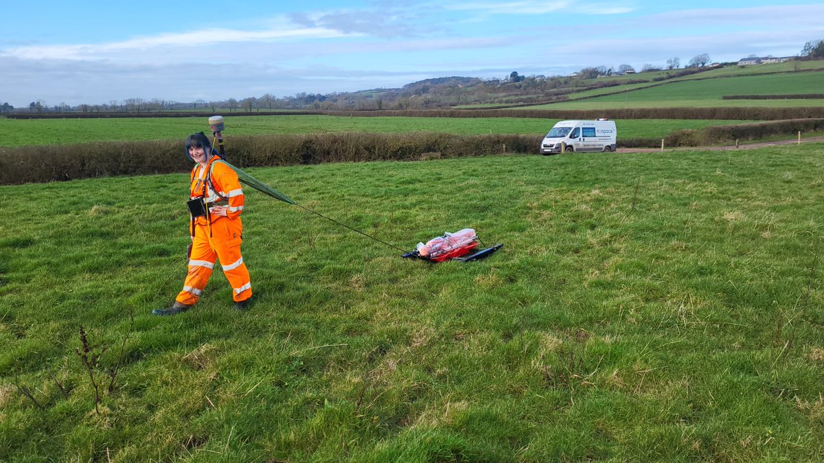 The weather has improved and the team are working their way along the N/M20 Cork to Limerick Project route. Smiles all round!
<a href="/aocarchaeology/">AOC Archaeology Group</a> <a href="/cfa_archaeology/">CFA Archaeology Ltd</a> <a href="/IACArchaeology/">IAC Archaeology</a> 
#Archaeology #Cork #Limerick #Road #Motorway #Infrastructure #Geophysics #Heritage #Consultant #History