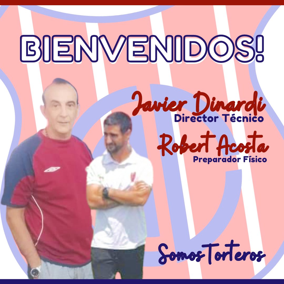 Bienvenidos Javier y Robert !!!

En este 2023 nuestro plantel de primera division será dirigido por Javier Dinardi, con el acompañamiento del profe Robert Acosta.

Gracias y adelante!!! 
#SomosTorteros
#VamosCentral