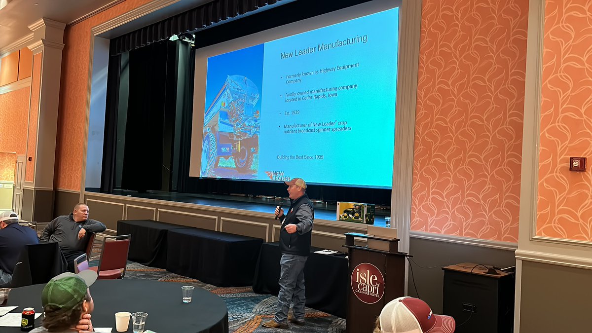 Your MFA applicators learning about proper machine calibration and maintenance from <a href="/NewLeaderEquip/">New Leader Manufacturing</a>. Kasey doing an outstanding job.