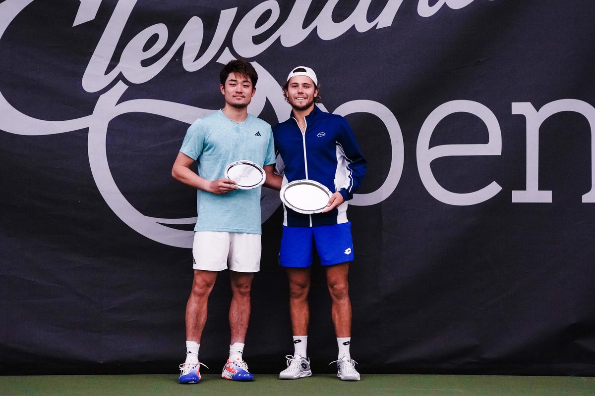 CLEChallenger's tweet photo. What a final! Thank you again to everyone who supported the Cleveland Open this year. Here are some more photos from last Sunday! 🏆🎾
#cleveland #clevelandopen #atpchallengertour https://t.co/B4nn8OB890