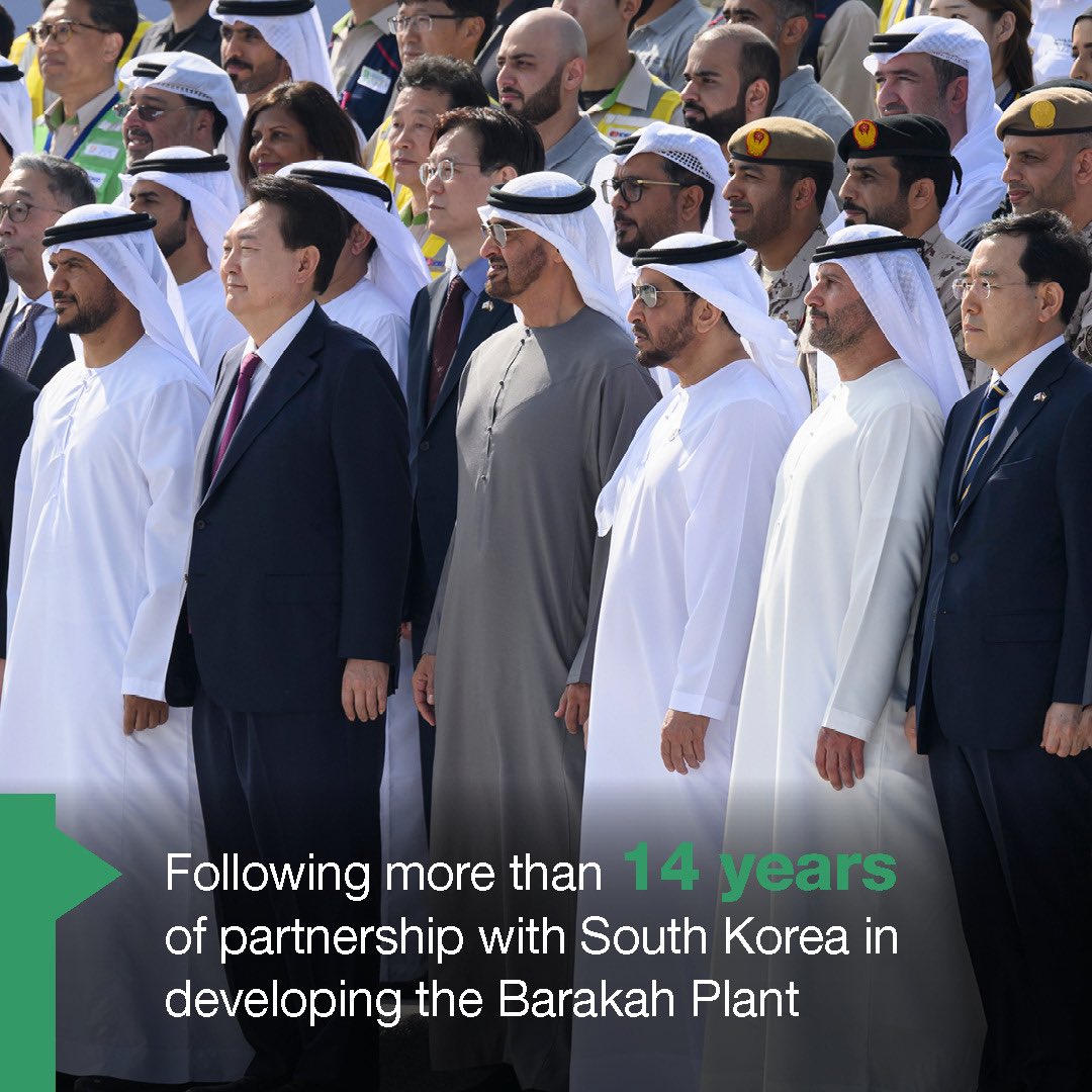 ENEC_UAE's tweet photo. The POWER of partnerships. By working together nations can make major progress towards #NetZero. Check out how the #UAE has implemented this approach. https://t.co/rmlC8c5Q8n