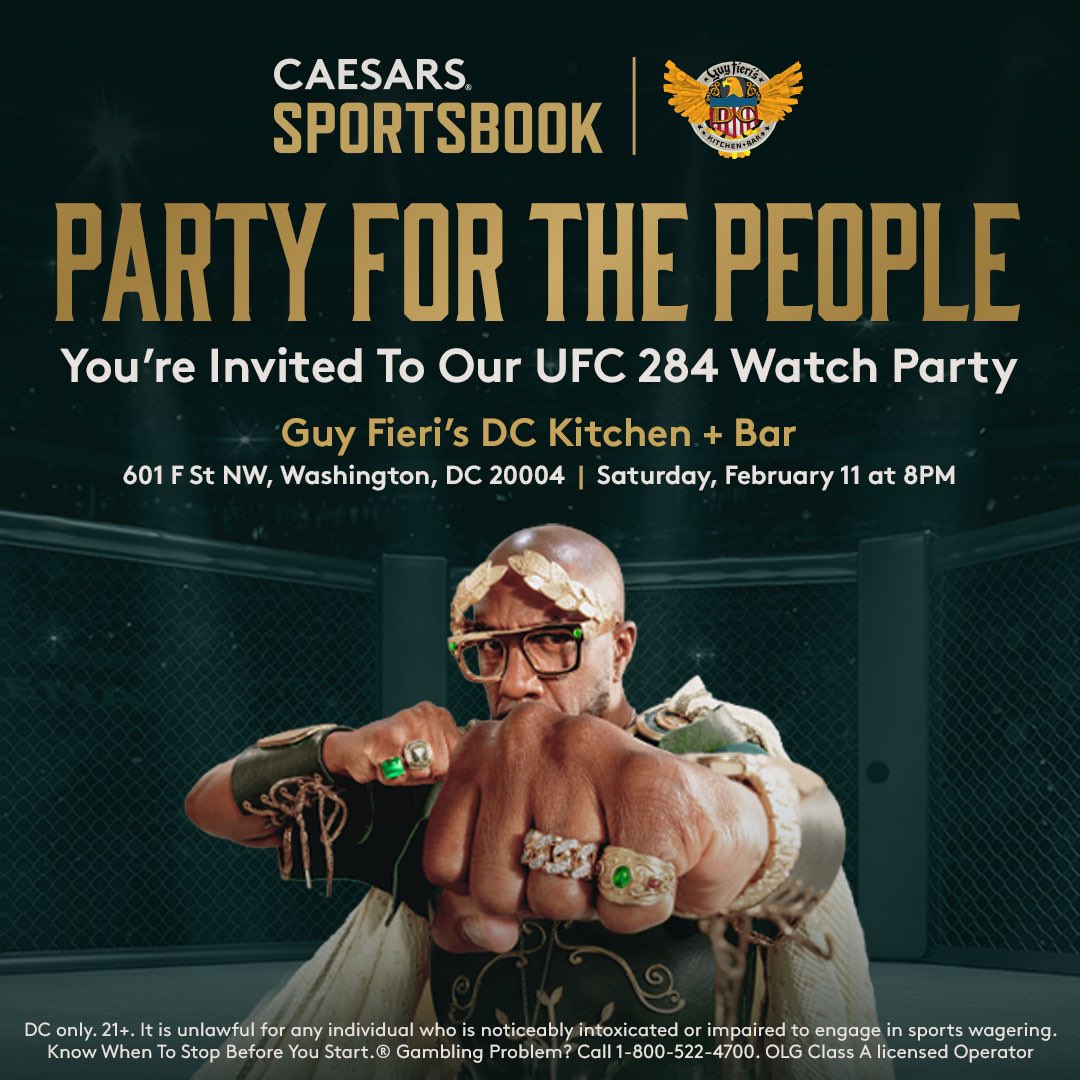 You’re invited to fight night👊🏼

#guysdckitchen #UFC284