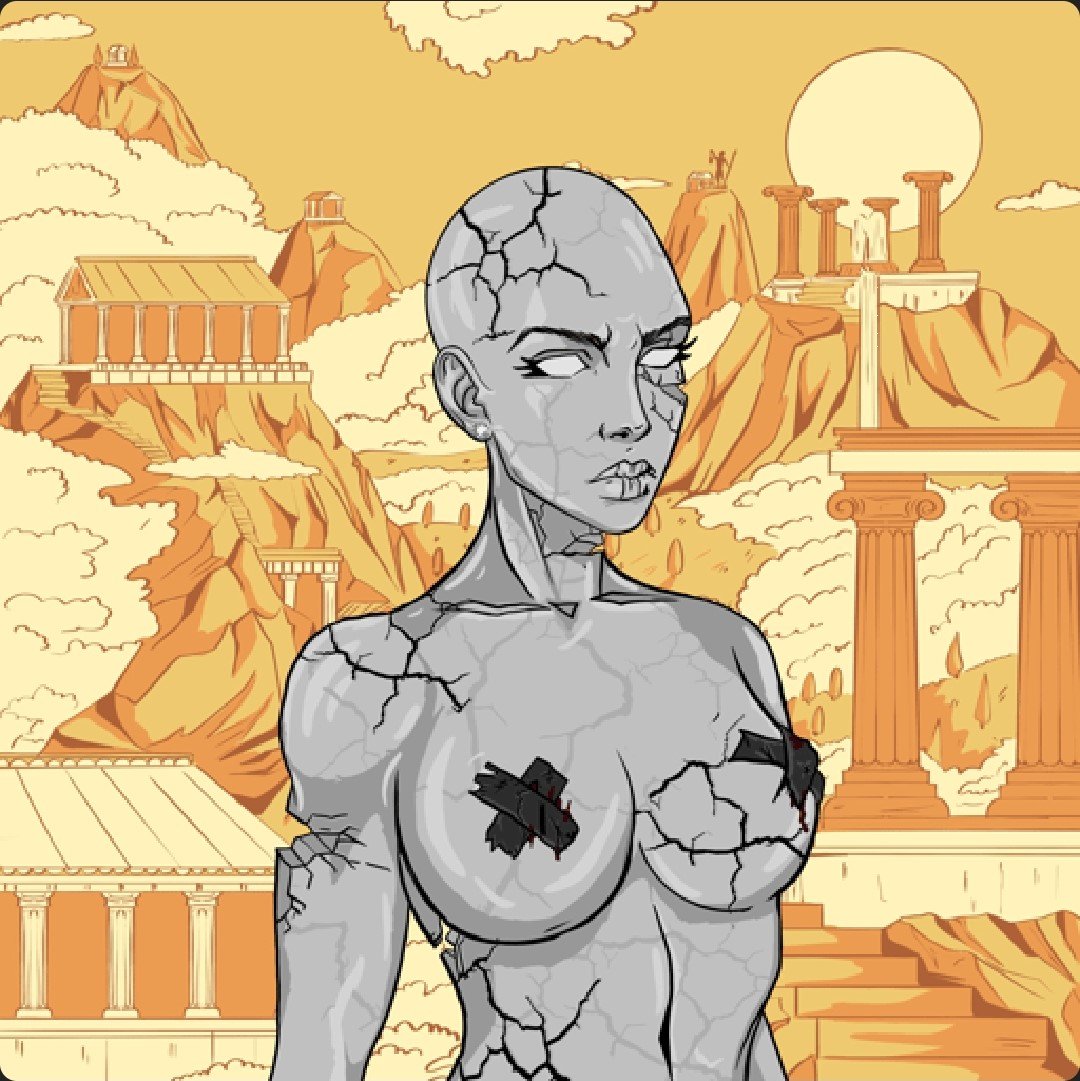mad_devotion's tweet photo. 1/8: GM Everyone!☀️ DeRugging @solana project @thesmophoria_ lovin the Art. Time for a 🧵👇 https://t.co/h6FGe2QYhX