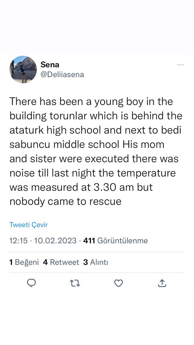 gultekinavci's tweet photo. @vigilidelfuoco @Viminale @DPCgov @DPCgov enkaz altında canlı olduğu düşünülen öğrencimiz için acil profesyonel yardım gerekiyor, need urgent help, bisogno di aiuto urgente , necesito ayuda urgente . Adres: Akevler Mahallesi 13/1 Sokak No:8 Torunlar Apartmanı Kat 1 Antakya/Hatay https://t.co/yUceHfH6Ju https://t.co/l2UMjyuGE4