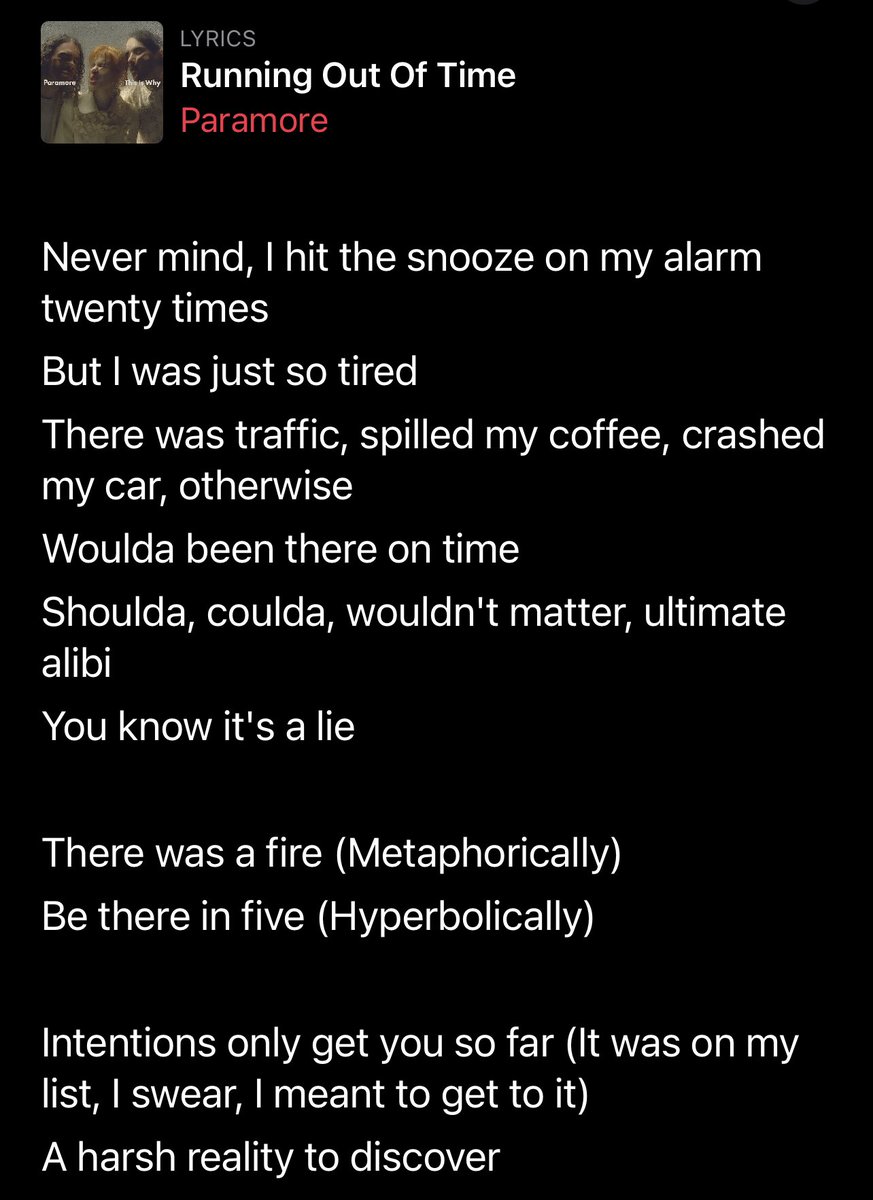 MichelleAnn04's tweet photo. No need to directly attack who I am as a person @paramore but OK. 🫠 https://t.co/ycyUyvMYym