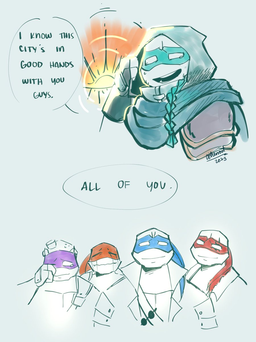 athenoot's tweet photo. also a bonus Big Sis Vee doodle bc DUH (after her 38/39th bday, she got the classic Burnout of being team leader + eldest daughter n wanted to branch out on her own so she left to travel abroad n passed the mantle onto leo. she comes home for holidays n birthdays tho) https://t.co/4EYCJ0ufiq