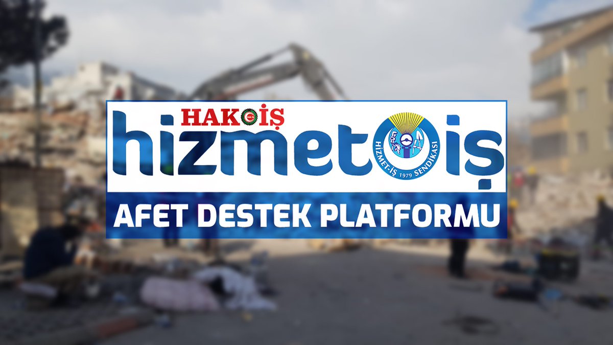 hizmetissendika's tweet photo. HİZMET-İŞ, AFET DESTEK PLATFORMU ÇALIŞMALARINI ARALIKSIZ SÜRDÜRÜYOR 

Sendikamızın, deprem felaketinde açılan yaraları sarmak için oluşturduğu HİZMET-İŞ AFET DESTEK PLATFORMU, çalışmalarını aralıksız sürdürüyor.

Detaylar👇

https://t.co/CQSyYUImCg

#HİZMETİŞAFETDESTEKPLATFORMU https://t.co/bspbNJuE2R
