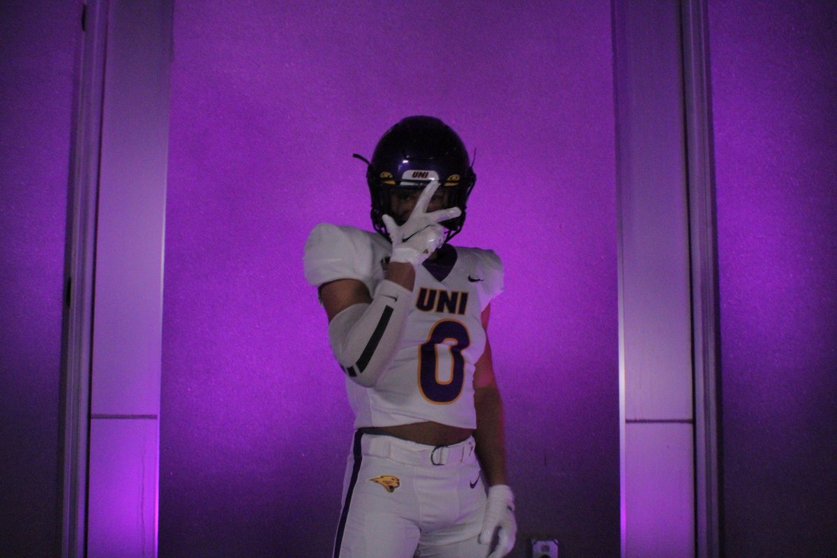 Thank you <a href="/AtifAustin/">Coach Austin</a> and <a href="/coachricknelson/">Rick Nelson</a> for the amazing junior day to UNI🟪🟨