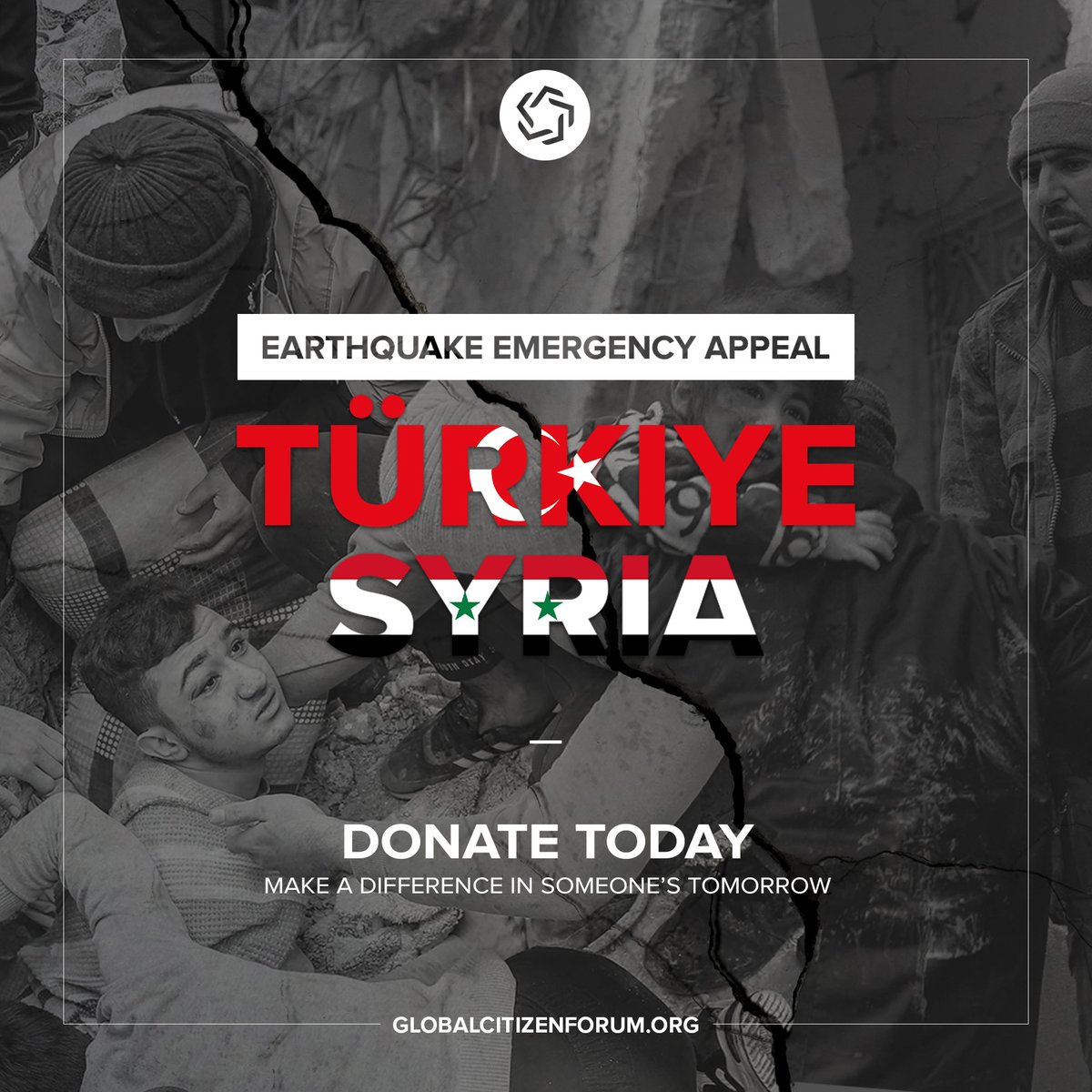 We are raising funds to deliver humanitarian assistance. We will match all contributions made by our community to help alleviate the damage caused by this heartbreaking and unprecedented natural disaster. Your donation makes a difference. Donate now: globalcitizenforum.org/donation/