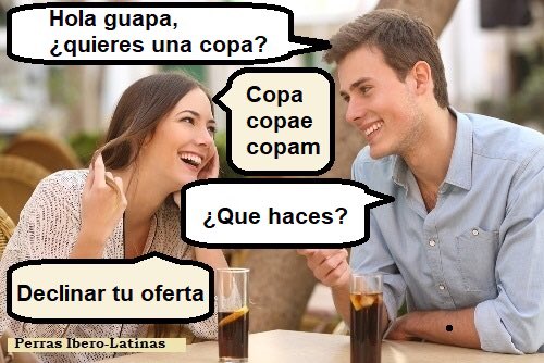 PerrasIberoLati's tweet photo. #chistegay #memesdaily #parejas #memegay #viral #chistetipico #chisteprejas #diversion #memazo #momo #momazo #espa #ellasyellos #latin #ellosyellas #lenguasmuertas #memeslatinos #feminismo #frases #risasaseguradas #reir #memesespan #memesespañol #graciosos #amor https://t.co/alqLdqbo55