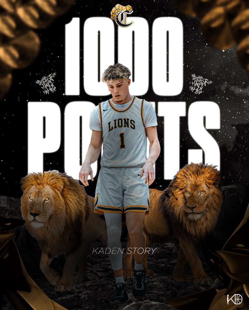 kaden_story's tweet photo. 1k ✅ This wouldn’t have been possible without my teammates, coaches and family. Humble &amp; Hungry  🤐 https://t.co/SeMdAKyuG7