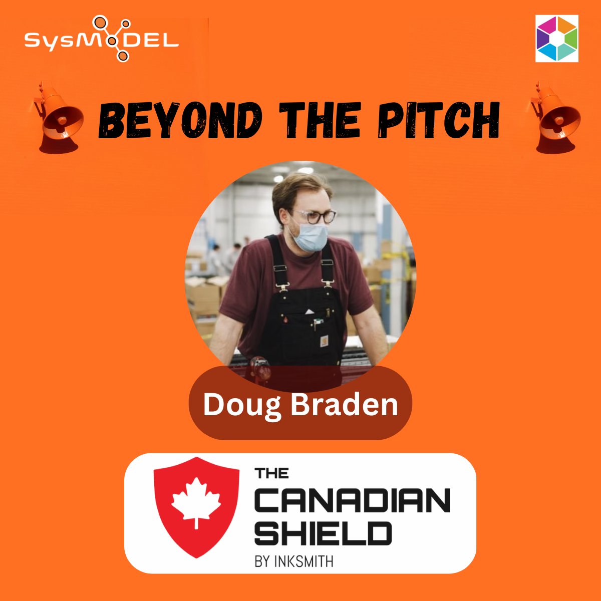 sysmodel's tweet photo. Beyond the Pitch - 1st speaker @DugBraden
 of @canshieldppe sharing his journey using a #designthinking approach to pivot their business to respond to the Personal Protective Equipment crisis.

Date / Time of the Talk:

Feb14th at 2PM ADT

@UNBTME @UNB https://t.co/ckYUf8c0TS