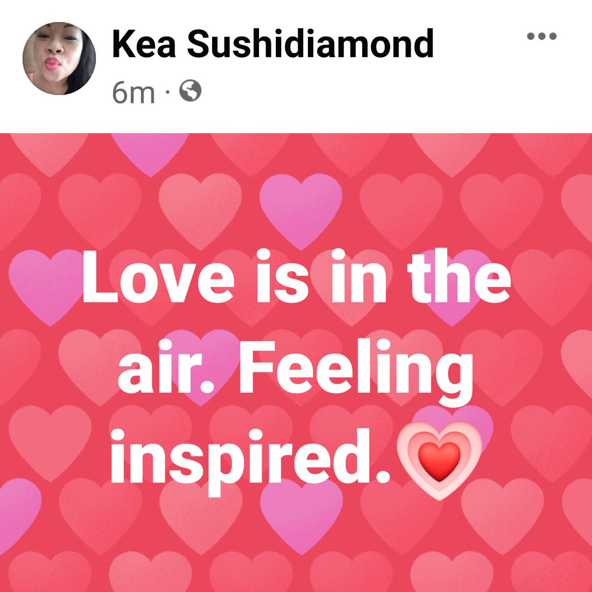 Sushidiamond254's tweet photo. I did a thing.
Good morning!π
#socialmedia #love #TGIF #facebook #Loveisintheair #valentines2023 #heartday #PinkCraftSMP #twitch #youtube https://t.co/dJ6Y08kvmE