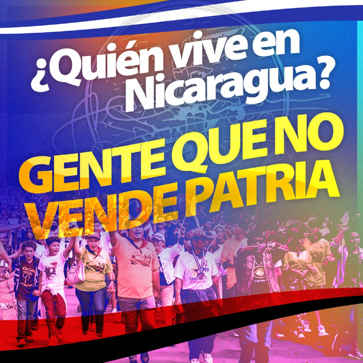 Nicaraguenses de verdad #NoPudieronNiPodran