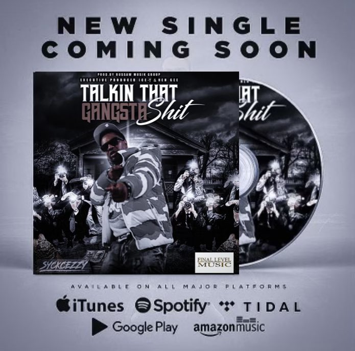 SyckCezzy's tweet photo. Friday March 10th ….it will be Available on all platforms (Talking that Gangsta Sh!t ) Executive produced by @FINALLEVEL & @hengeegarcia producer: Kyie Kong distributed by . Goldtoes/ Empire #FinalLevelMusc #SyckSeason #SyckWorld https://t.co/Huz0gw0C9X