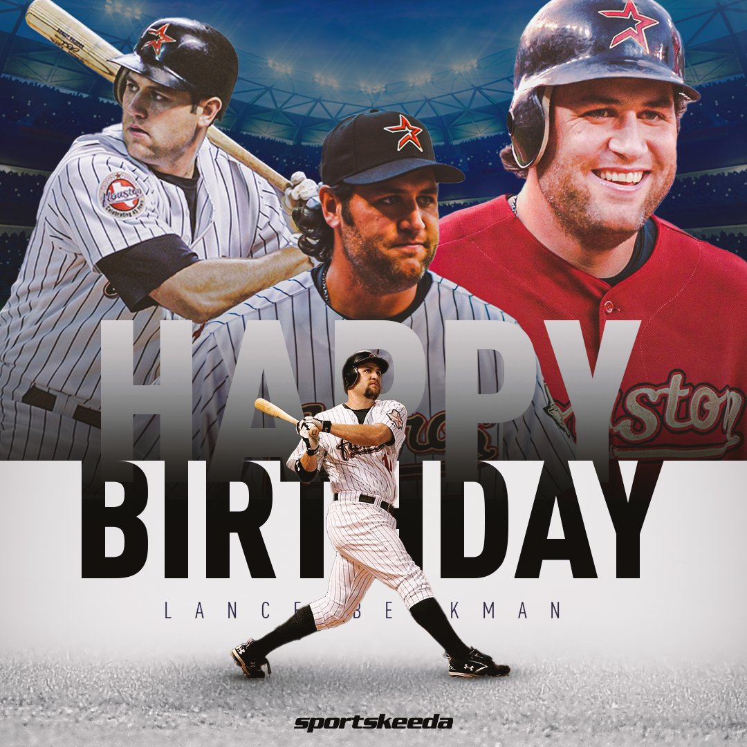 Happy Birthday to former switch hitter, Lance Berkman     2011 World Series Champion 6x All-Star 