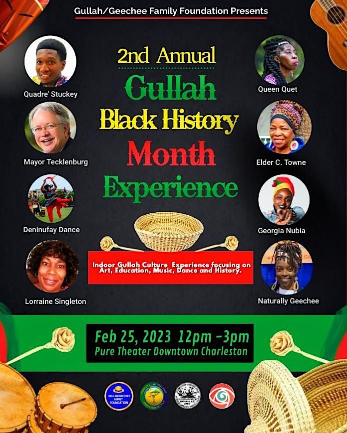 MariesKidsSC's tweet photo. 2nd Annual Gullah Black History Month Experience Feb. 25 in Downtown Charleston https://t.co/hTEGMC2NBa