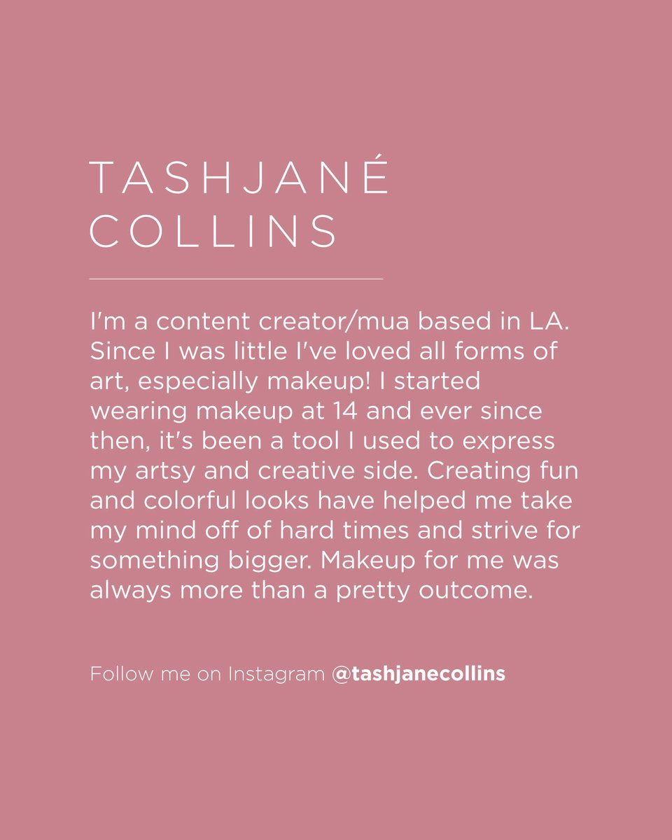 It's Black History Month, and we are celebrating by lifting some of the Black voices in our community! 💕

See what beauty influencer <a href="/tashjanecollins/">Tashjané Collins</a> has to say about how makeup has impacted her life. 💕