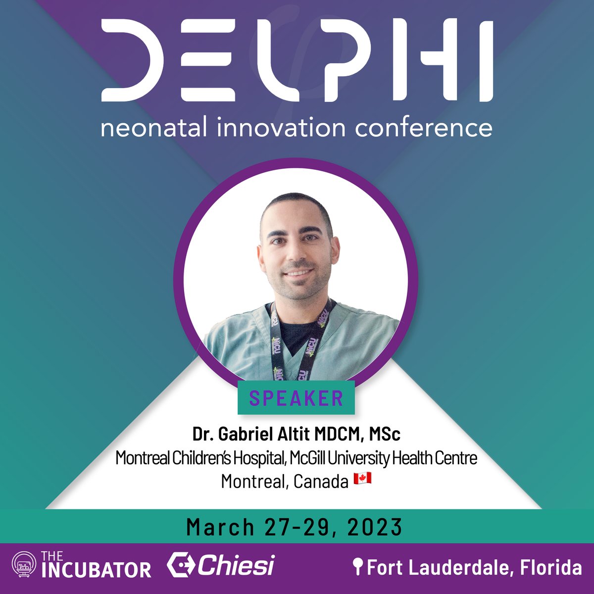 DELPHI_neo's tweet photo. .@CardioNeo, Dr. Gabriel Altit, will be speaking at Delphi. His talk will be titled NeoCardioLab's heart: bringing hemodynamics to the Web 2.0.

Join us March 27-29 ➡️ https://t.co/coPNwOwTLq

#MedStudentEd #NeoTwitter #NeonatalCardiology #FetalCardiology https://t.co/lJ5EPdJpyz