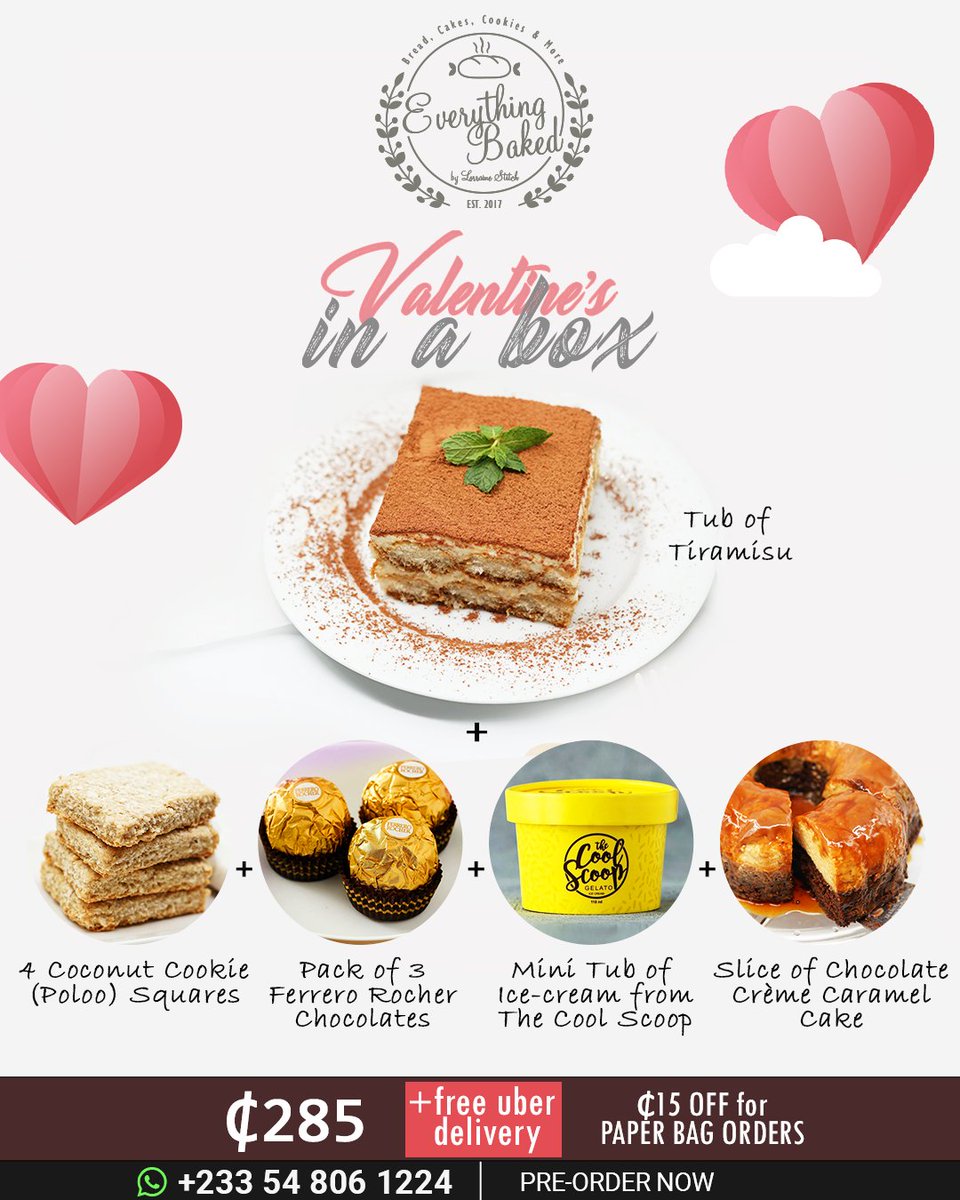 For the late Valentine Planners. 🥰

Valentine's Day can be an excuse to treat yourself, not just someone. 

I'll try and make this available all week next week <a href="/LorraineStitch/">Everything Baked by Lorraine Stitch</a> 

Pre-order now.

Please retweet so all the late planners can see 😘