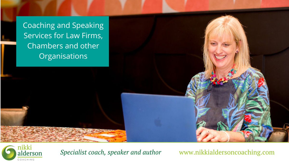 NikkiAlderson2's tweet photo. Click here to find out more about my coaching and speaking services for law firms, Chambers and other organisations: https://t.co/kDzoT4LWMU

#coaching #speaking #hr #humanresrouces #hrmanagement https://t.co/sSdXfF7FmG