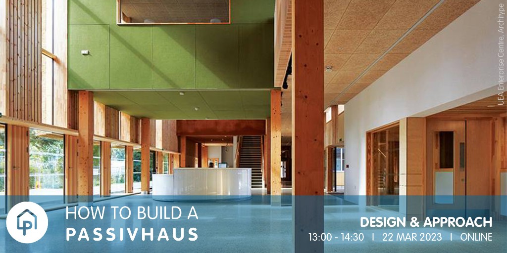 PassivhausTrust's tweet image. #DateForYourDiary

#HowTo build a #Passivhaus series [4 webinars]
📅22 MAR 2023
⏰13:00
📍Online
🔗bit.ly/PHThowtobuild

#BetterBuildings #PassiveHouse #ArchitectsDeclare #FriYay #SustainableBuildings #ClimateAction @SarahASLewis @SallyGodber @ecominimalnick @ArchitypeUK