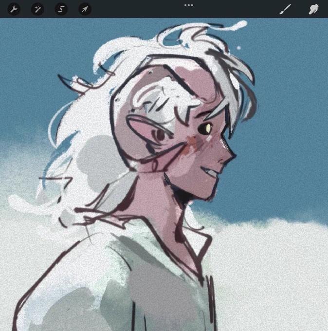 Bored in class with too many thoughts. Ask me stuff about him 