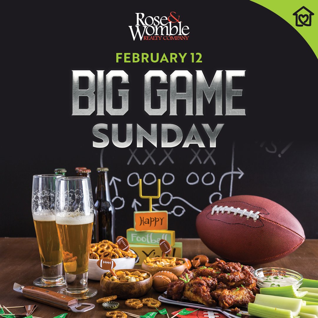 RWRealtyCo's tweet photo. The BIG GAME is this weekend! What is your favorite part?
1. The Game 🏈
2. Commercials 📺
3. Half-Time Show 🎤
4. Party Food 🍕🍻 https://t.co/Hy8CtvVw61