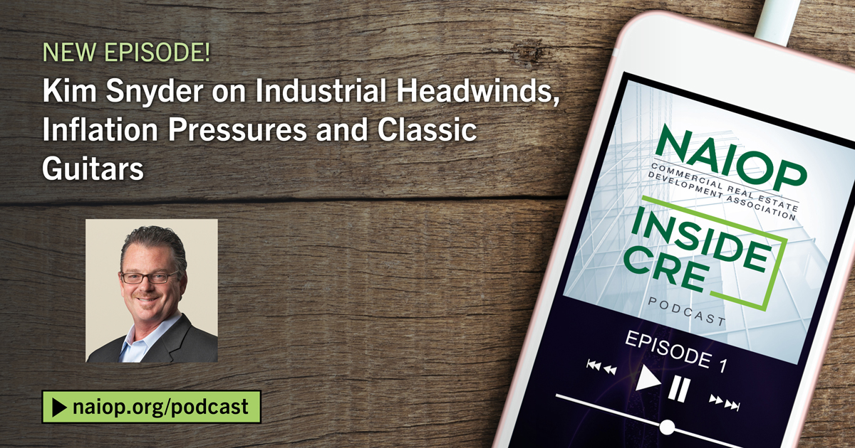 CREDA_Global's tweet photo. Have you listened yet? The first episode of our #InsideCRE #podcast has over 500 downloads. Hear Kim Snyder, president of the U.S. West Region for @Prologis, talk #industrial headwinds, #inflation pressures and classic guitars: https://t.co/b8tg152Cyh #CRE #realestate https://t.co/jwm2HviXaP
