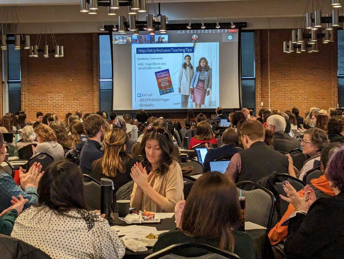 uofldelphi's tweet image. Please join us in thanking @vijisathy and @DrMrsKellyHogan for that enriching workshop on #inclusiveteaching! #UofLCelebrate