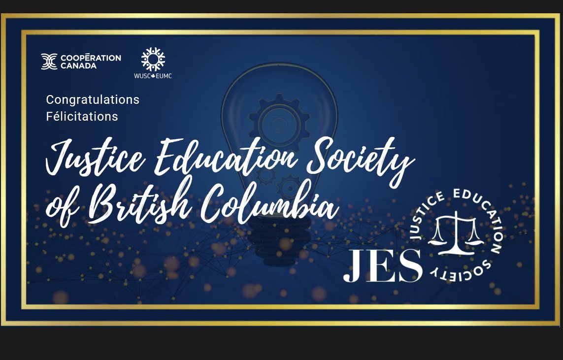 Justice Education Society (JES) tweet media
