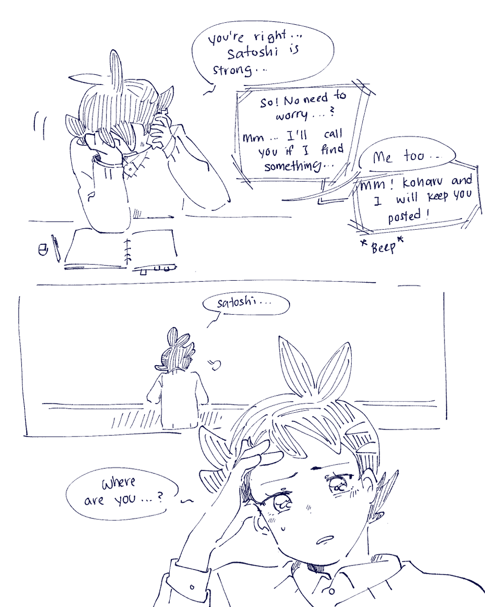 my sister actively protecting my wrist by taking my pen away every hour
part [2/??] 