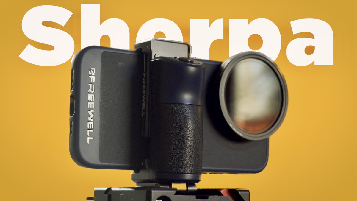 iFilmmakers's tweet photo. Latest video… Really like this new setup from @Freewell_Gear. 📱🎥👇🏻

Freewell Sherpa | iPhone Filmmaking Kit Review

Watch ➡️ https://t.co/5tKm08PLBS https://t.co/tNj39EGLLC