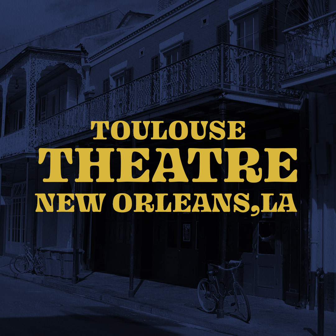 UncleLucius's tweet photo. One of our favorite cities on this planet. NOLA. April 15th. Toulouse Theater. Yea you right.  
https://t.co/rjqBlu35R1 https://t.co/plcYGyeluS