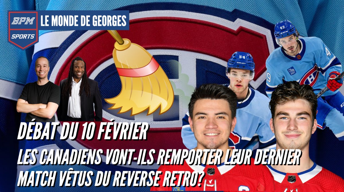 BPMSportsRadio's tweet photo. DÉBAT DU JOUR 🚨
Le CH est 0-7 avec le chandail reverse retro cette année 🔵⚪️🔵
Seront-ils blanchis avec leur troisième uniforme cette saison?
Quelles sont vos prédictions?
On veut vous entendre dans Le Monde de Georges ⬇️
https://t.co/ybsVsjtSXs
#lemondedegeorges https://t.co/GR5eUHuGw0