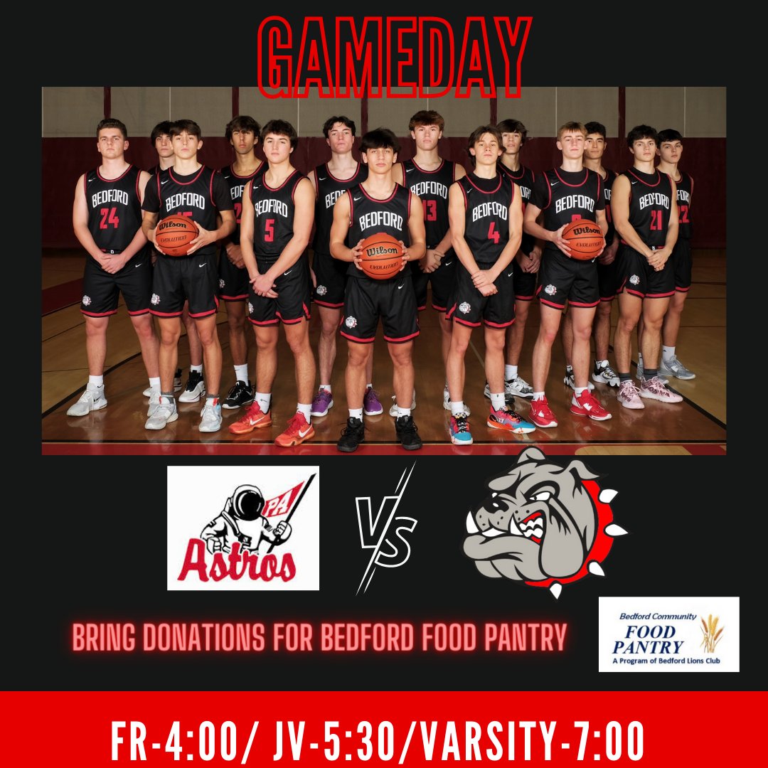 Bulldog Athletics on Twitter "Bring donations to support Bedford Food