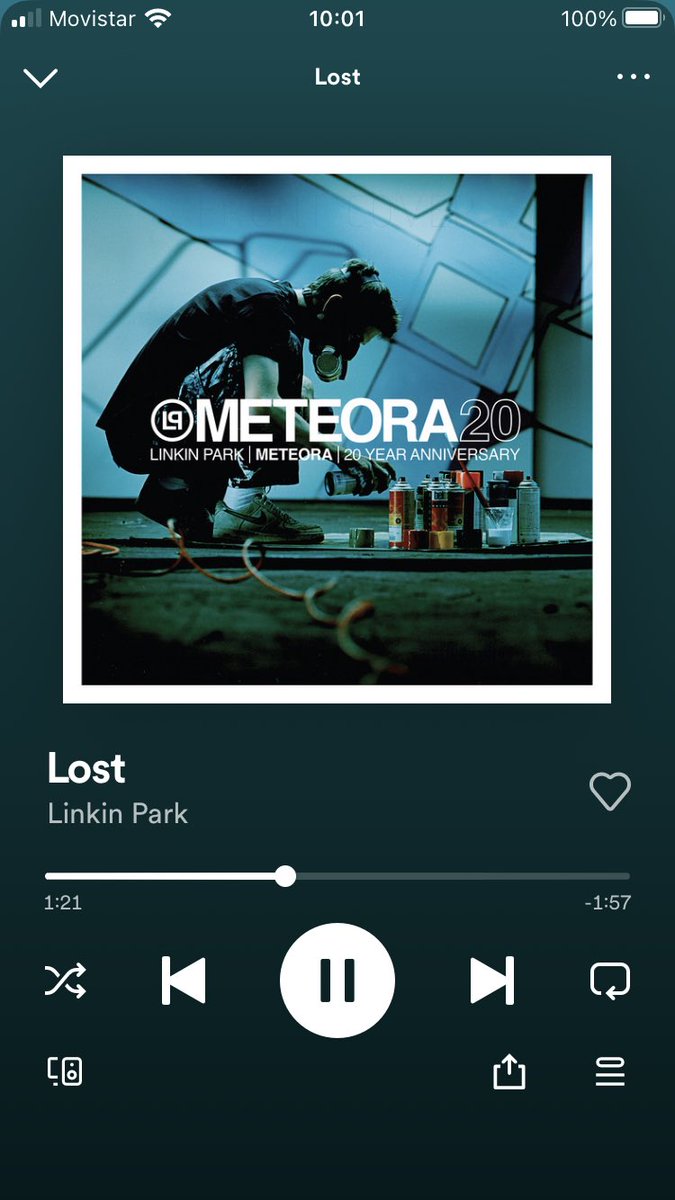 TheDukevsm's tweet photo. No había disfrutado un lanzamiento desde hace años… es un flashback inexplicable, #Meteora de @linkinpark fue el primer disco original que compré. Insisto sus letras hacen que te identifiques con ellas. #Meteora20 #LPSoldier https://t.co/4GZtJo6TzQ
