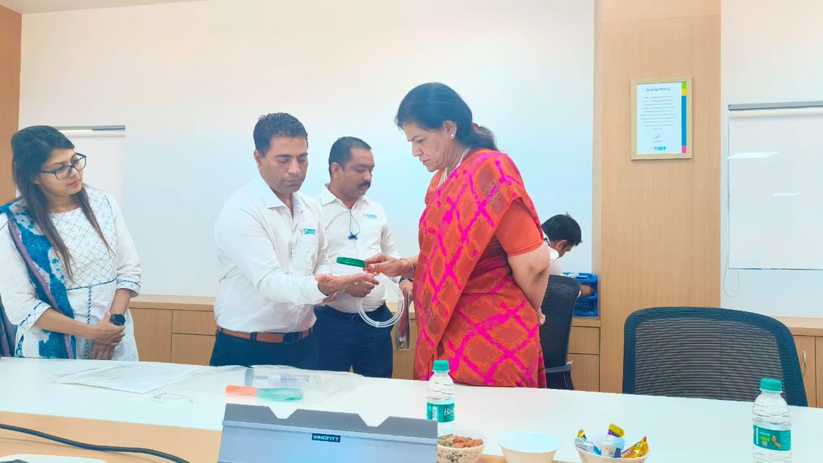 SumitaDawra's tweet photo. Sahajanand Medical Technologies (SMT) unit in @MDP_telangana is into@manufacture of stents and related equipment. The strong locational advantage of the #MedicalDevicesPark attracted SMT to invest in #Sultanpur #Telangana. https://t.co/iLrST8r73H