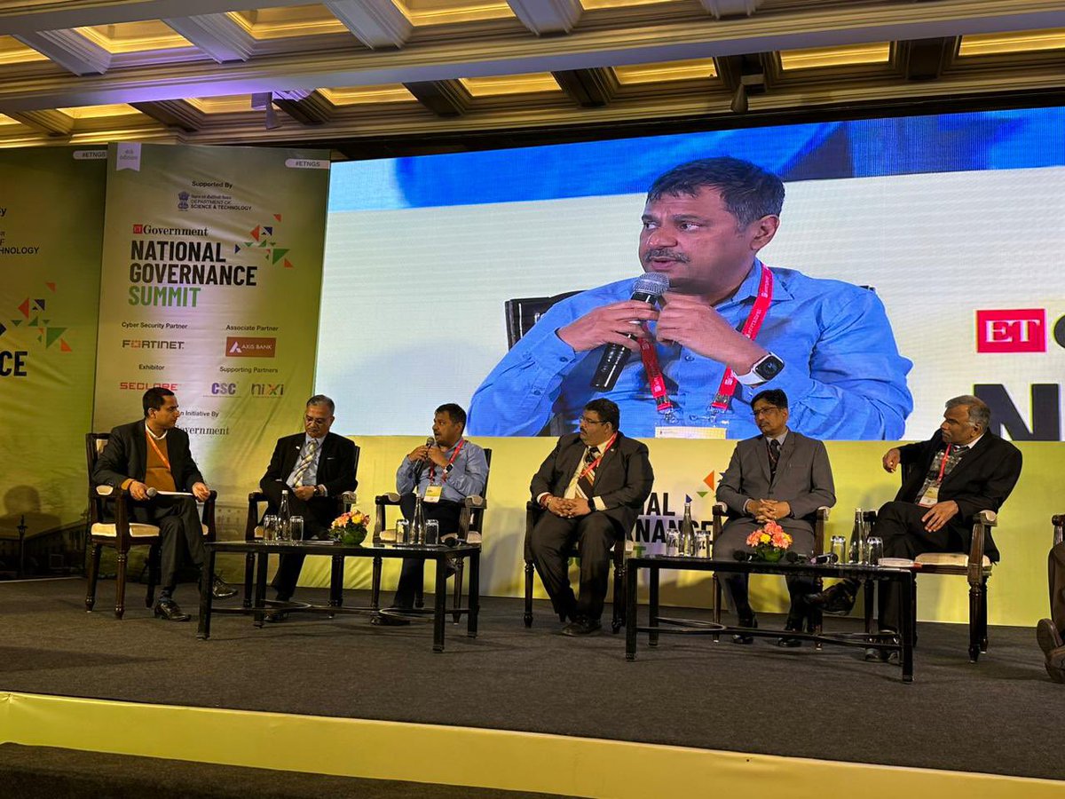'We need to be proactive in addressing cyber threats. Investing in more cyber security instrumentalities is a crucial step in this direction.' - my views at Economic Times event. @ET_Government