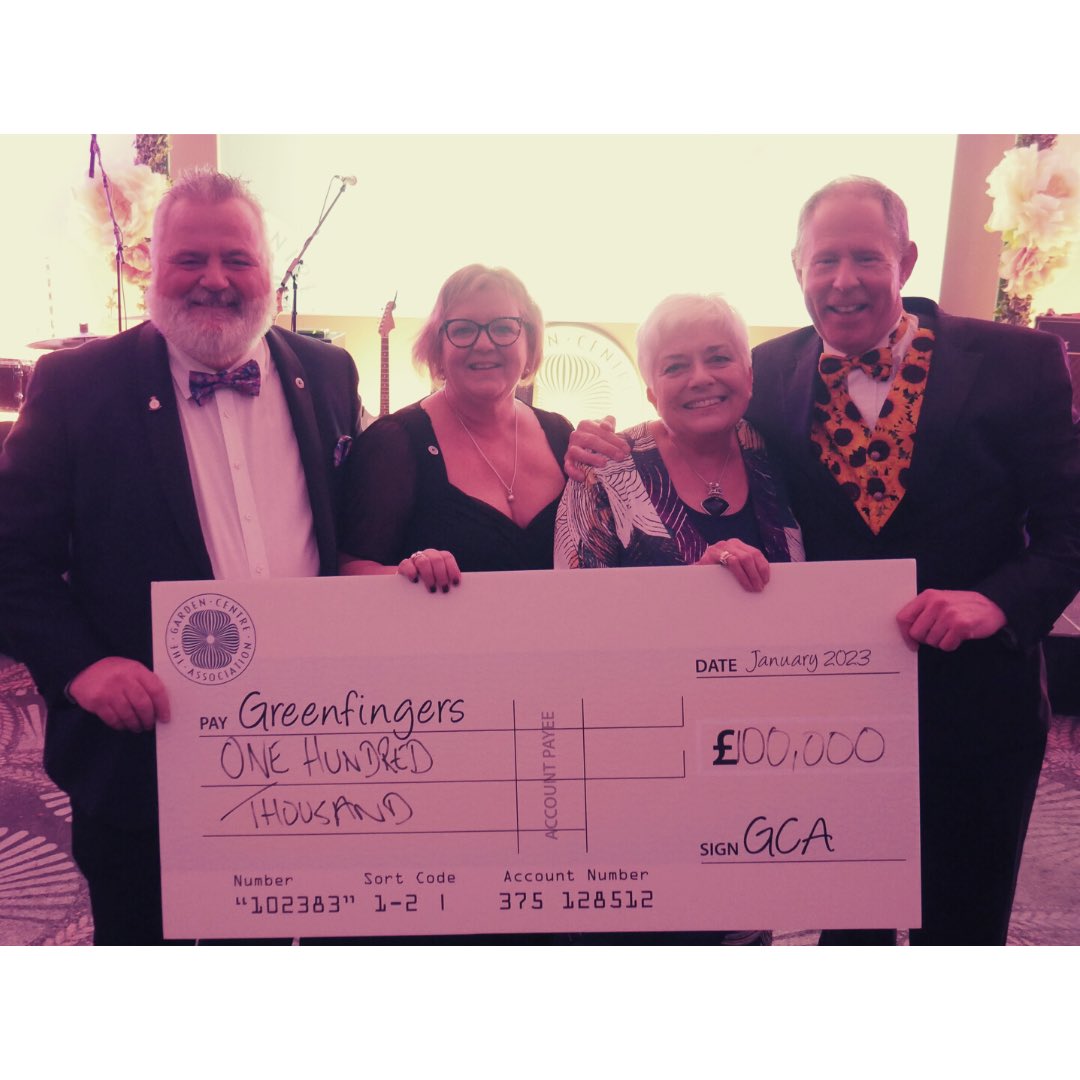 Greenfingerscha's tweet photo. Still in total disbelief that a jaw-dropping £101,000 was raised for @Greenfingerscha - over the course of just 3 days - at the @GC_Association Conference last month. What a start to the year!
HUGE thanks to the #GCA, its members &amp; all who supported this record-breaking effort!💚 https://t.co/ZT8RNGRhJO