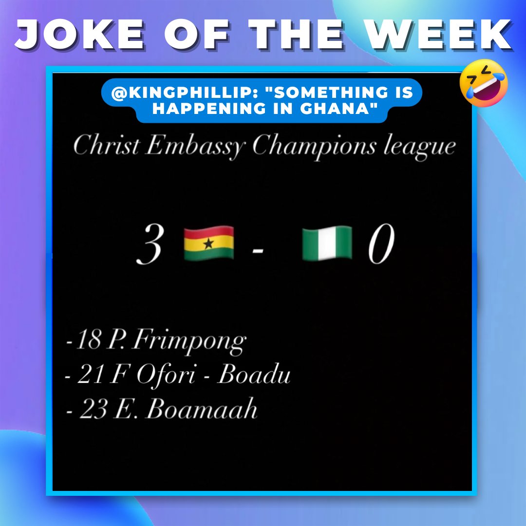 KingsChat_'s tweet photo. 😂 Joke Of The Week 😂

Recognising our funniest jokes and memes on the KingsChat App! Congratulations @iampf 🥳✨

Check out their posts on the KingsChat App, available for download at https://t.co/7rPZ6pKuoy or via the App Store and Google Play Store 🌟

#KingsChat #meme #funny https://t.co/SKp4meS3OU