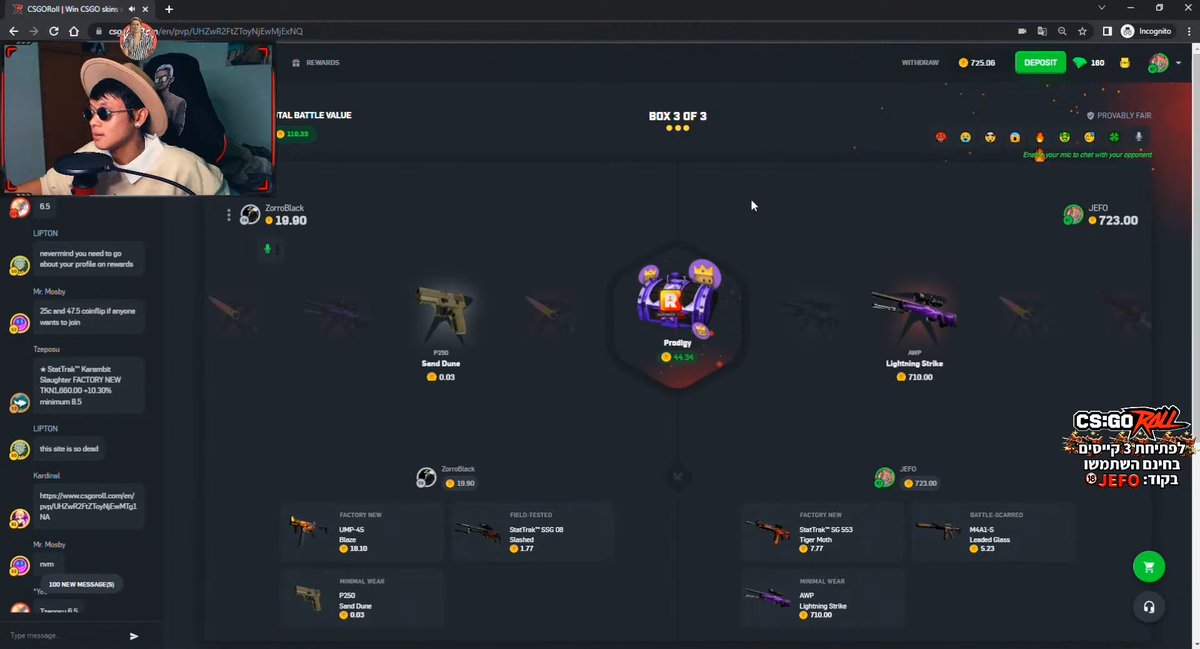 codejefo's tweet image. YOUR CASE FINALLY PAID XD
@ProdigyDDK @CSGORoll ❤️
#CSGO #code #jefo