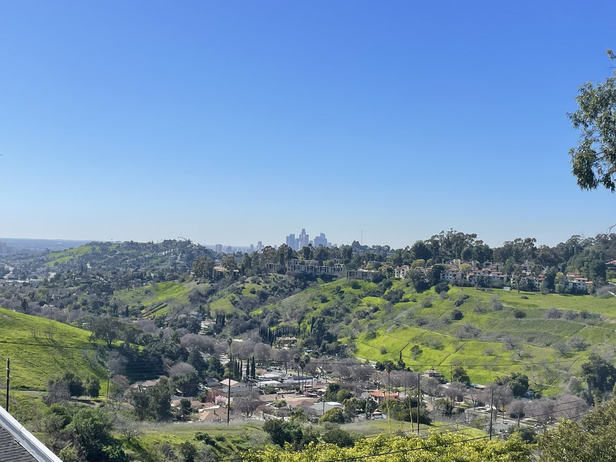 While out on Brokers Caravan yesterday in South Pasadena. LA has got some pretty amazing views, no matter where you are! 🏡 #southpasadena #losangeles #openhouse #realtor #views #downtownlosangeles