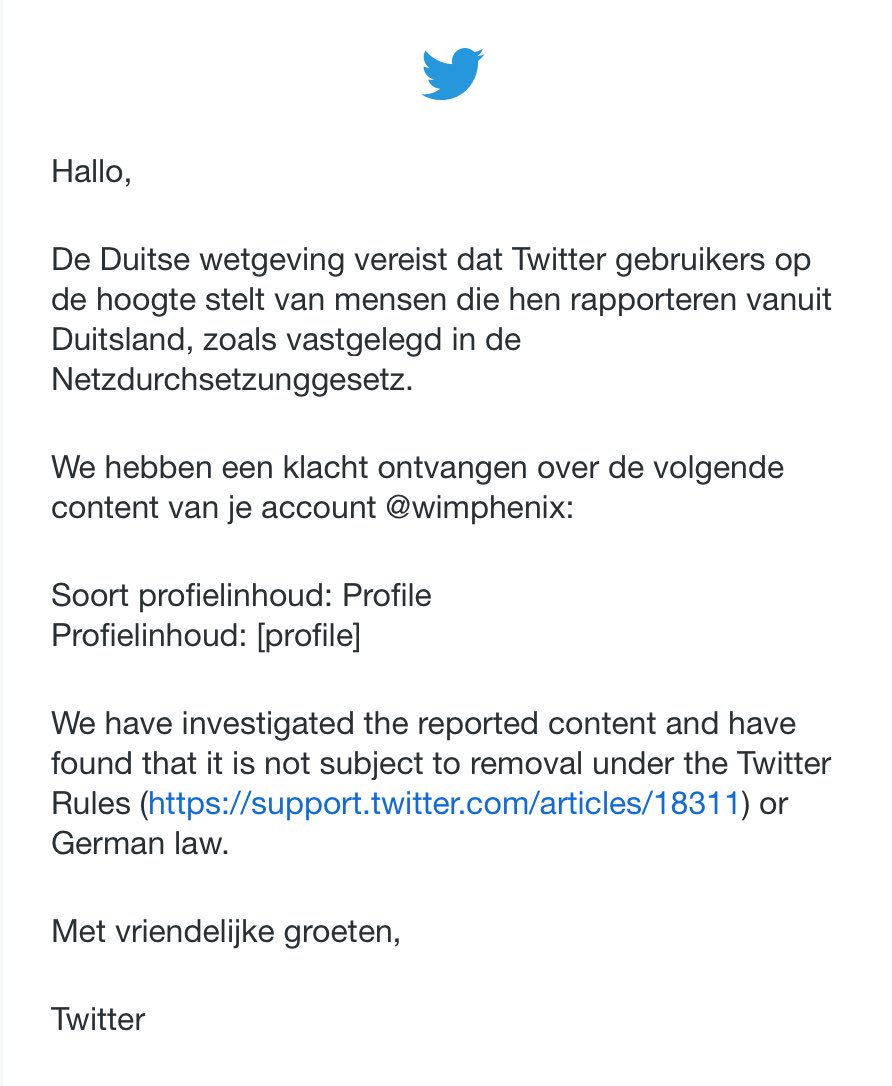 Wim Phenix on Twitter "Zijn er nog mensen die ooit zo een mail gekregen hebben? … 