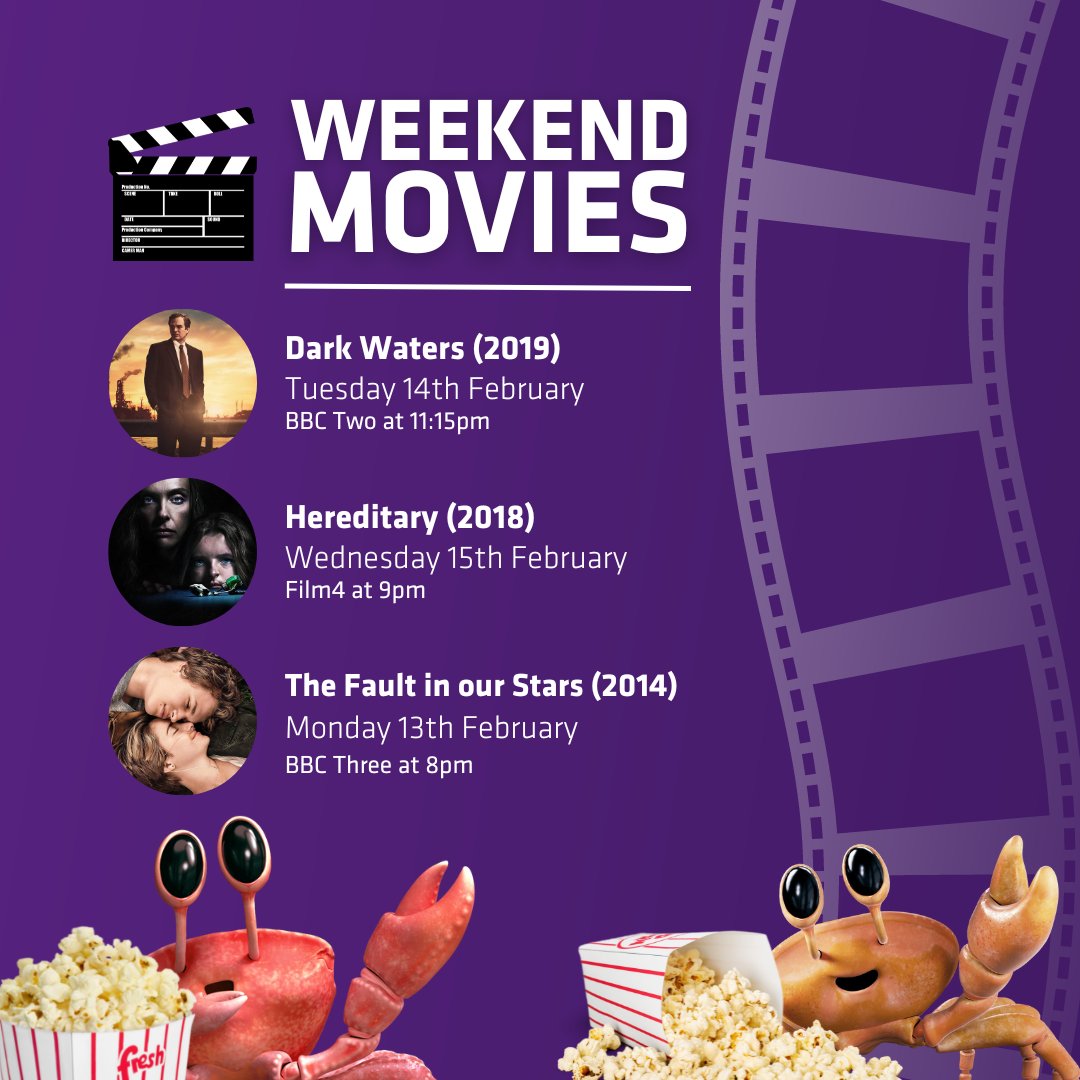 freesat_tv's tweet image. Whether you are planning a romantic weekend or avoiding the gooey stuff altogether, we have you covered! What are you watching? &amp;gt;&amp;gt; ow.ly/CEVX50MPuMa 

#telly #freesat #TV #TFIOS #DarkWaters #Hereditary #film #BBC #Film4
