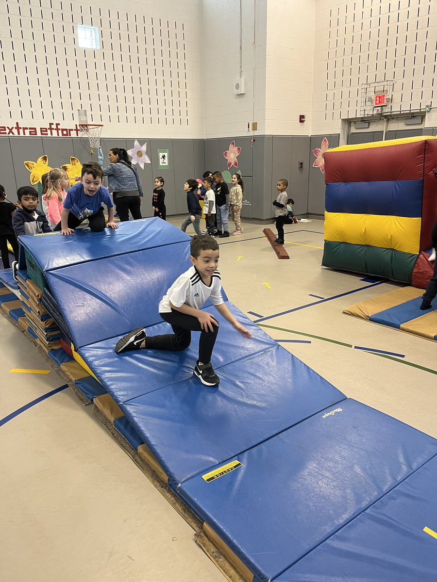 LaspinaCoach's tweet image. Our students at FECC are loving the Safari obstacle course this year!! #FECC #physed @HWPSBulldogs