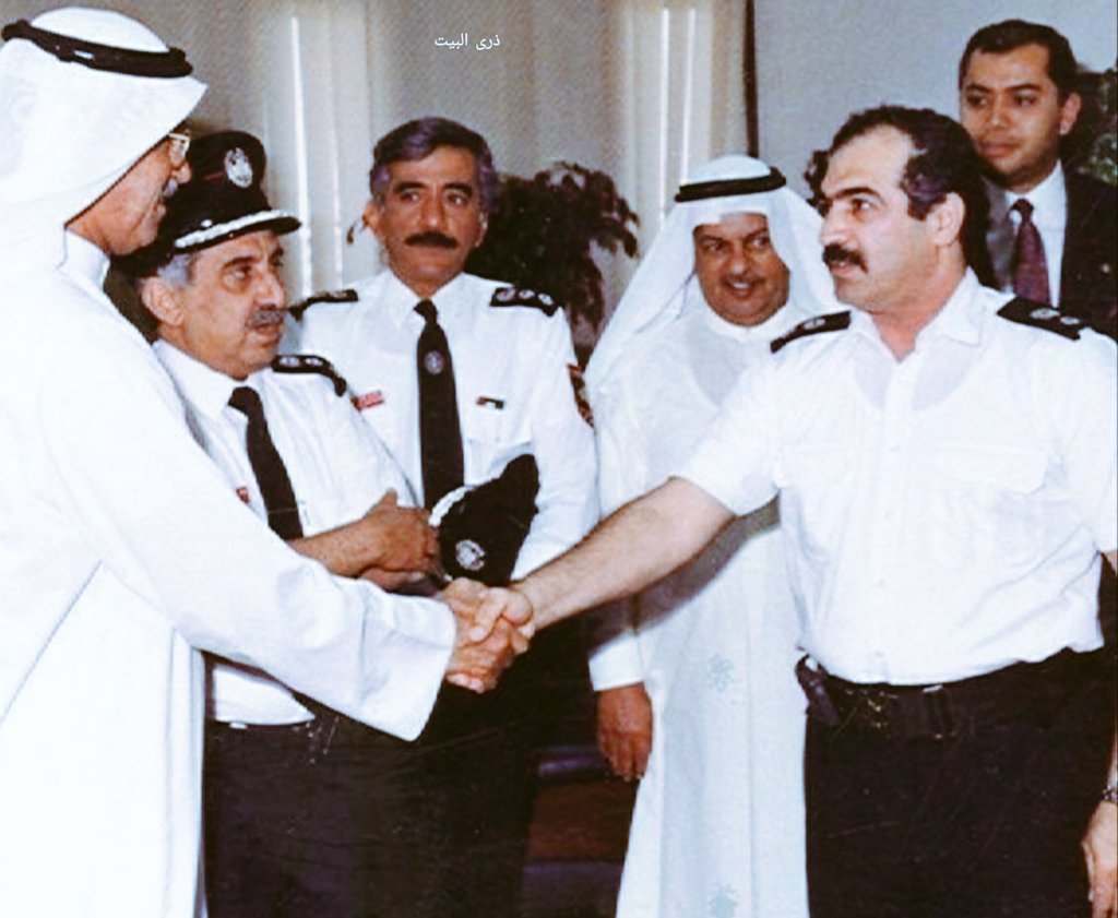 nawafalhamly's tweet photo. وزير الاشغال السابق م. عبدالرحمن الحوطي واللواء خالد الياسين رحمه الله واللواء .م  جاسم المنصوري واللواء .م امين عابدين وفالح عبدالهادي الكدم رحمه الله https://t.co/ne4jBk4rG1
