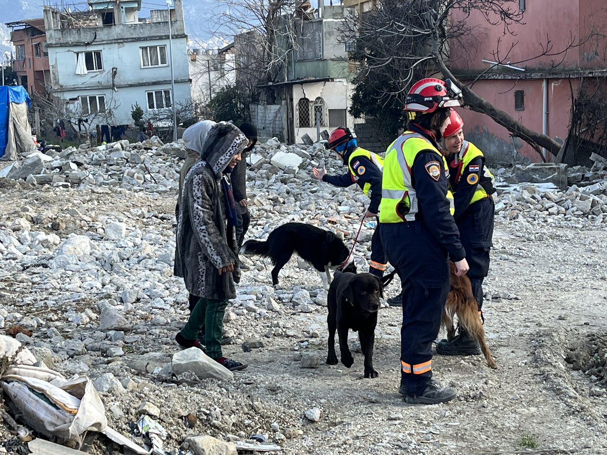 I hrvatske njuške pomažu spašavati u Hatayu, epicentru turske tragedije. <a href="/N1infoZG/">MAN Errors</a>