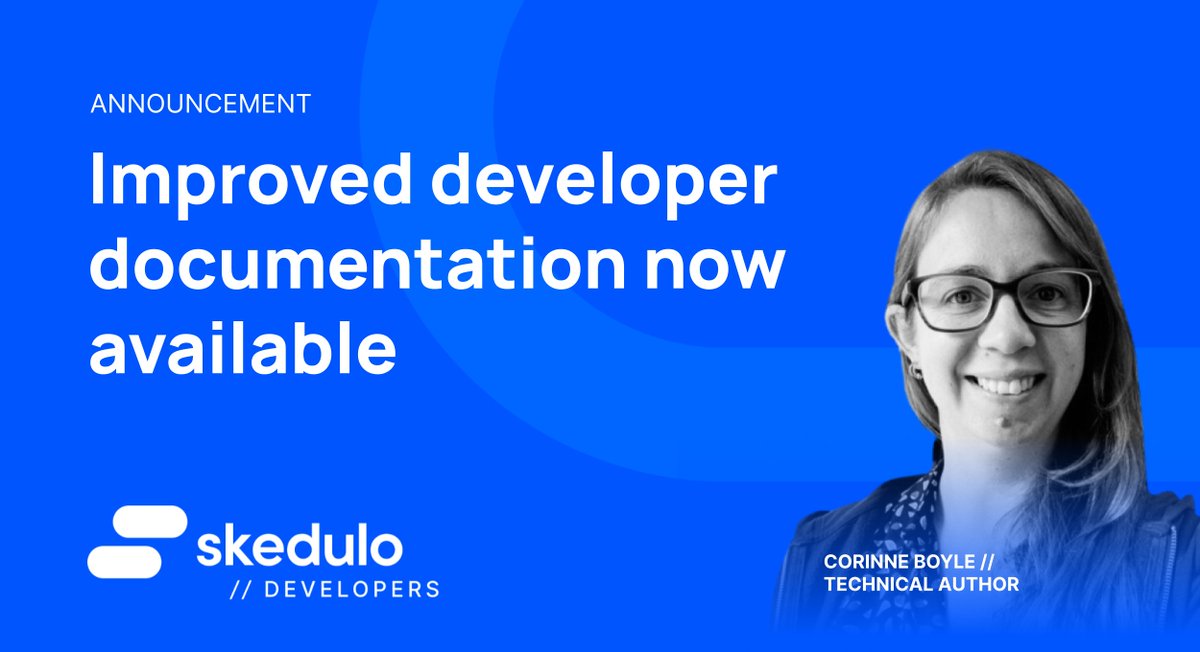 Happy Friday! 🤩

It's a special one today, as we announce our new unified @Skedulo docs (docs.skedulo.com) site, and developer home page! (developer.skedulo.com) 🎉

Check out @Zebedii's post to learn about the changes: skd.io/woh0j

We'd love your feedback💙