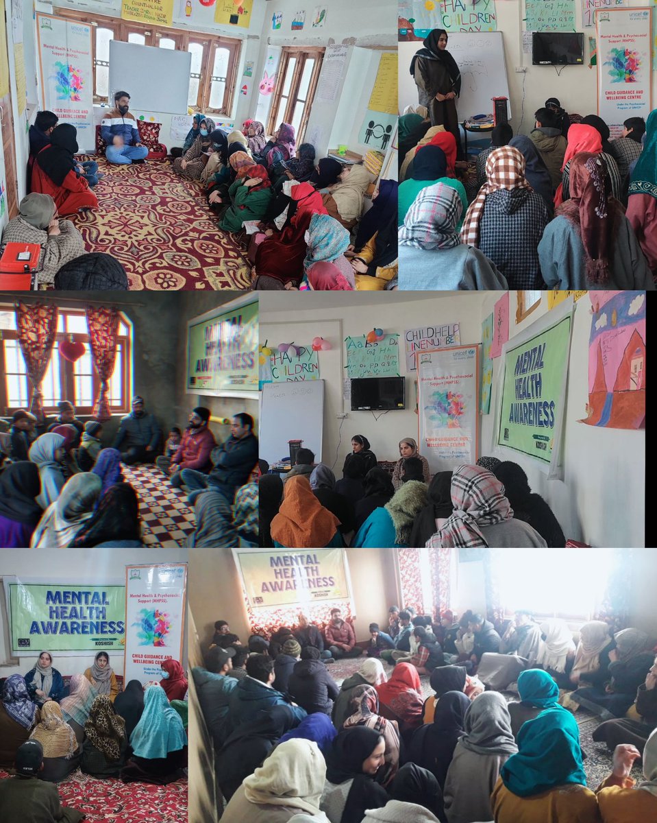 CGWC_IMHANSK's tweet photo. To promote and strengthen mental health in the communities, our center have been playing a pivotal role from the last five years. In this regard, CGWC conducted various outreach programs in the month of January in the far-off villages of Ganderbal district. https://t.co/t6GytFRM0p